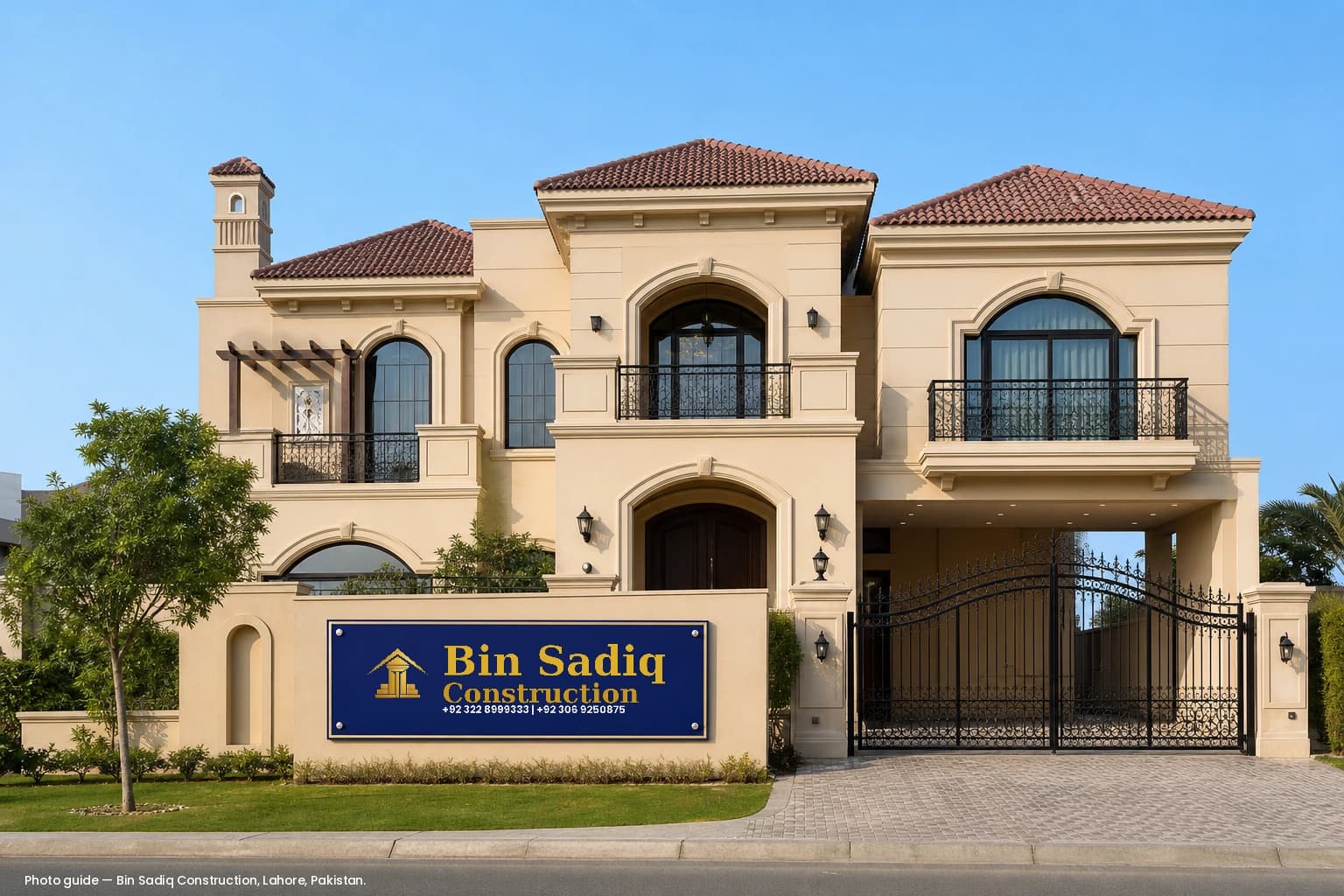 Paint Contractor in Bahria Town Lahore — Home & House Painting Services — Bin Sadiq Construction Lahore