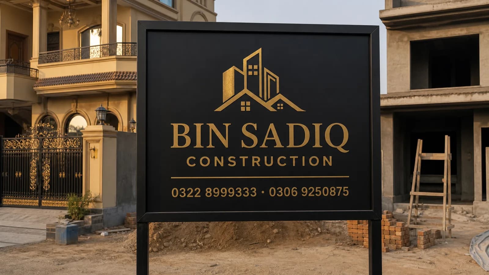 Bin Sadiq Construction — Official Website, Social Media & Building Contractor Across Pakistan — Bin Sadiq Construction Lahore