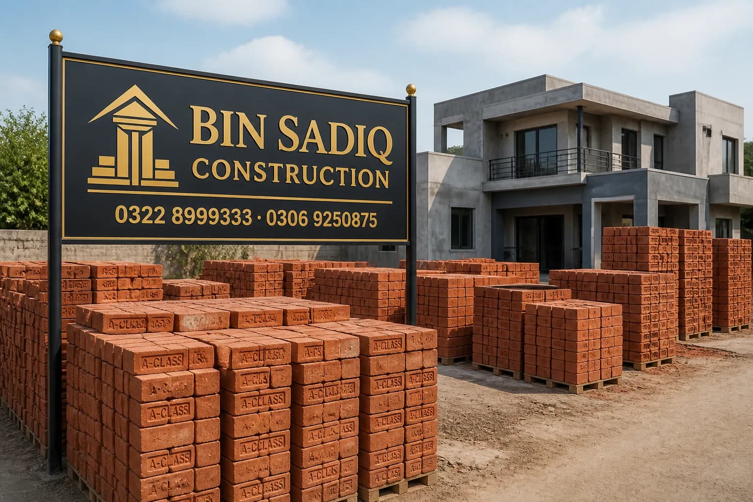 Brick Price in Pakistan Today — Eent Rate per 1000 (Lahore) — Bin Sadiq Construction Lahore