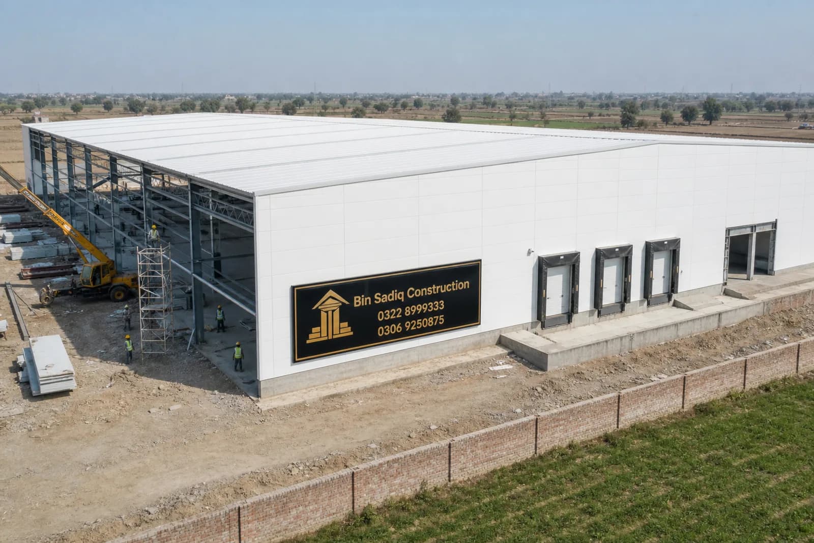 Cold Storage Construction Company in Lahore & All Pakistan — Bin Sadiq Construction Lahore