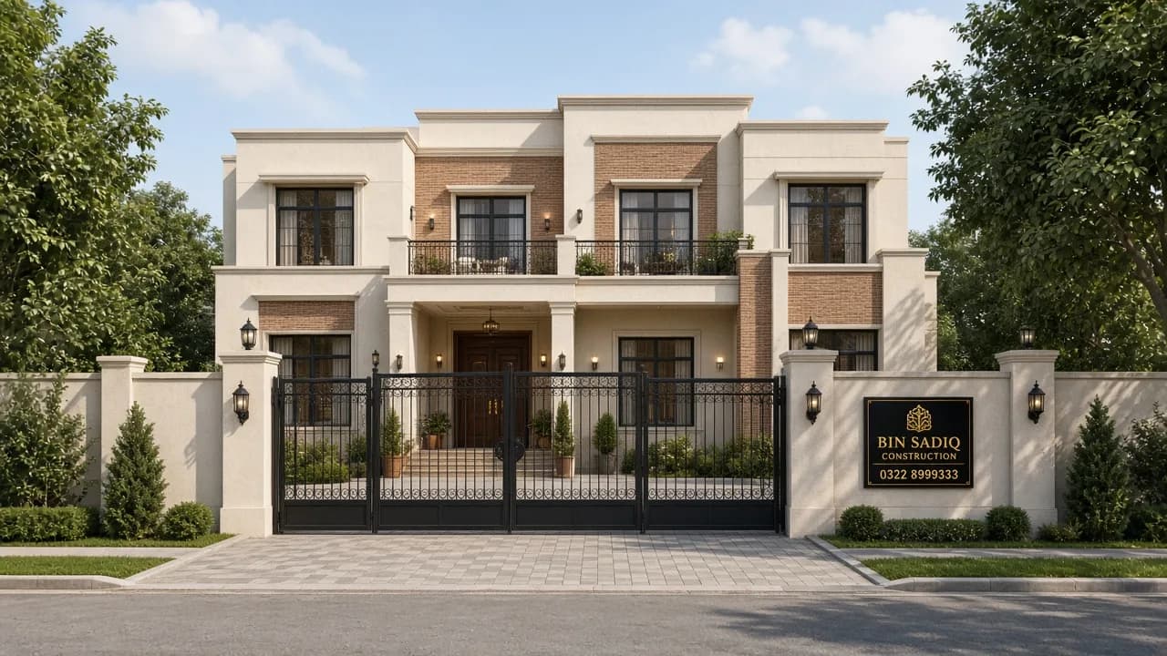 Finished 1 kanal luxury house Central Park Lahore