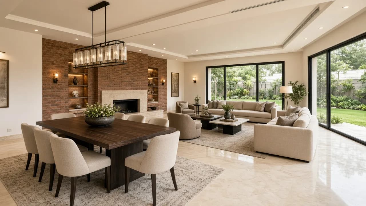 1 kanal luxury interior Central Park Lahore
