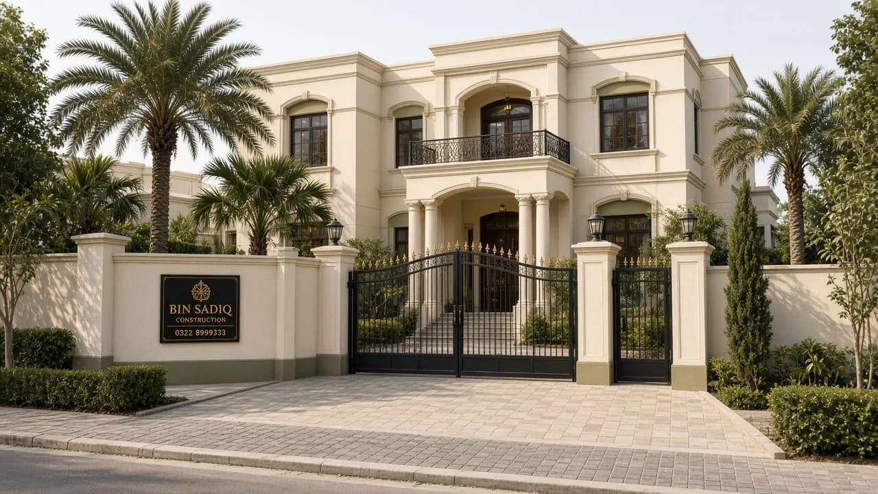 Finished 1 kanal luxury house Dream Gardens Lahore