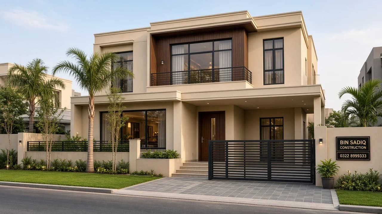 Finished 1 kanal luxury house Etihad Town Lahore