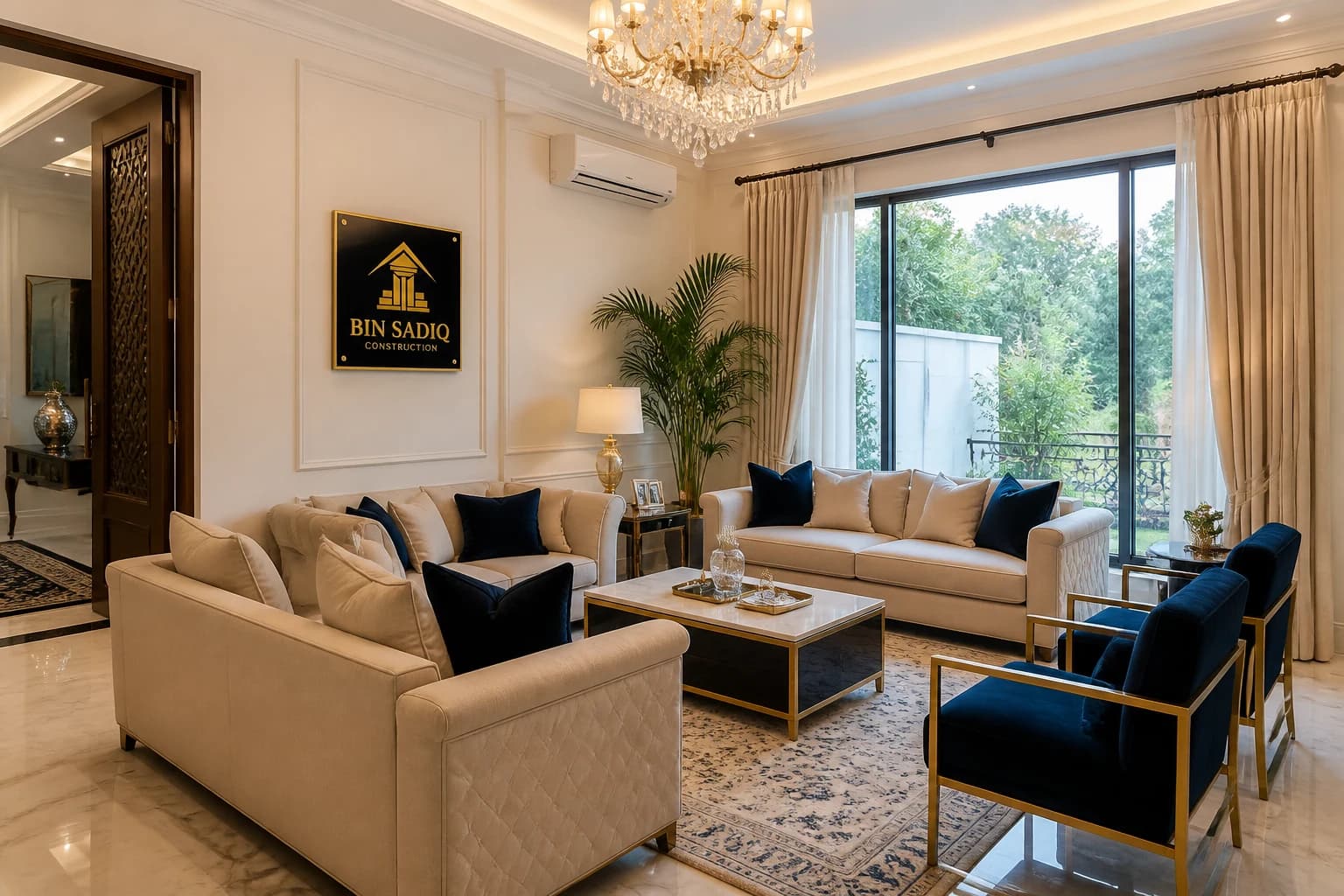 Finished house interior Gulberg Lahore — Bin Sadiq Construction