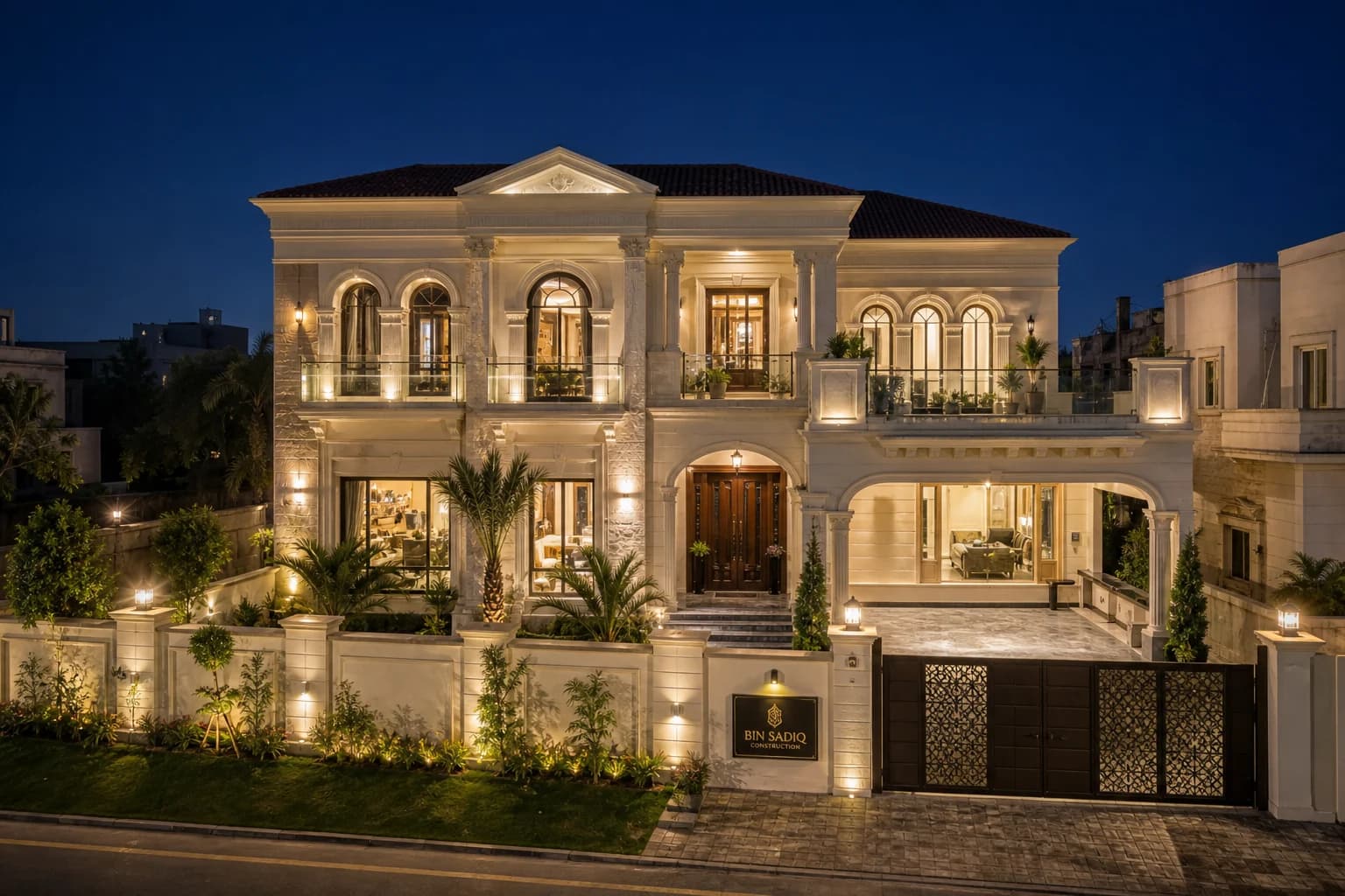 Construction company Model Town Lahore — luxury 1 kanal night finished house