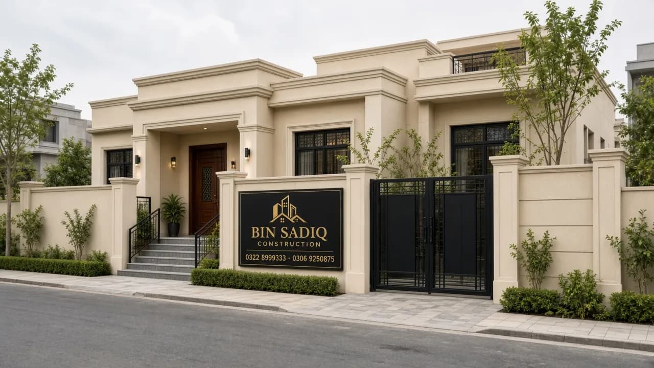 Finished 1 kanal villa State Life Housing Lahore