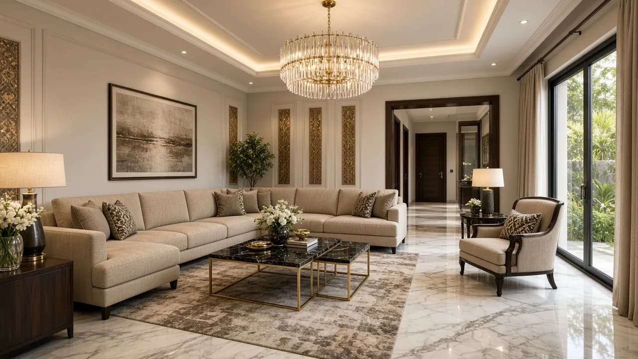 1 kanal luxury interior State Life Housing Lahore