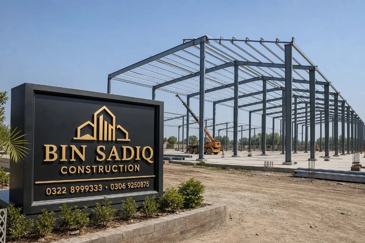 Factory Construction Management in Lahore — Industrial Project Delivery — Bin Sadiq Construction Lahore