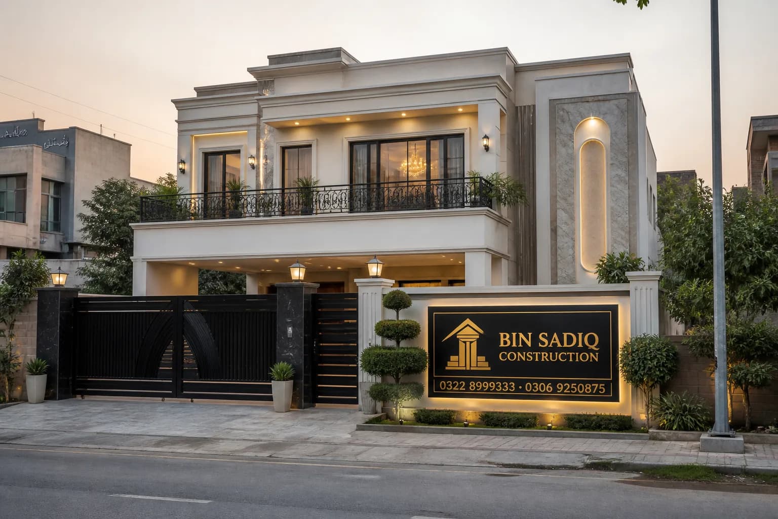 House Construction Cost in Haroonabad 2026 — Grey Structure, Turnkey & 5–10 Marla — Bin Sadiq Construction Lahore