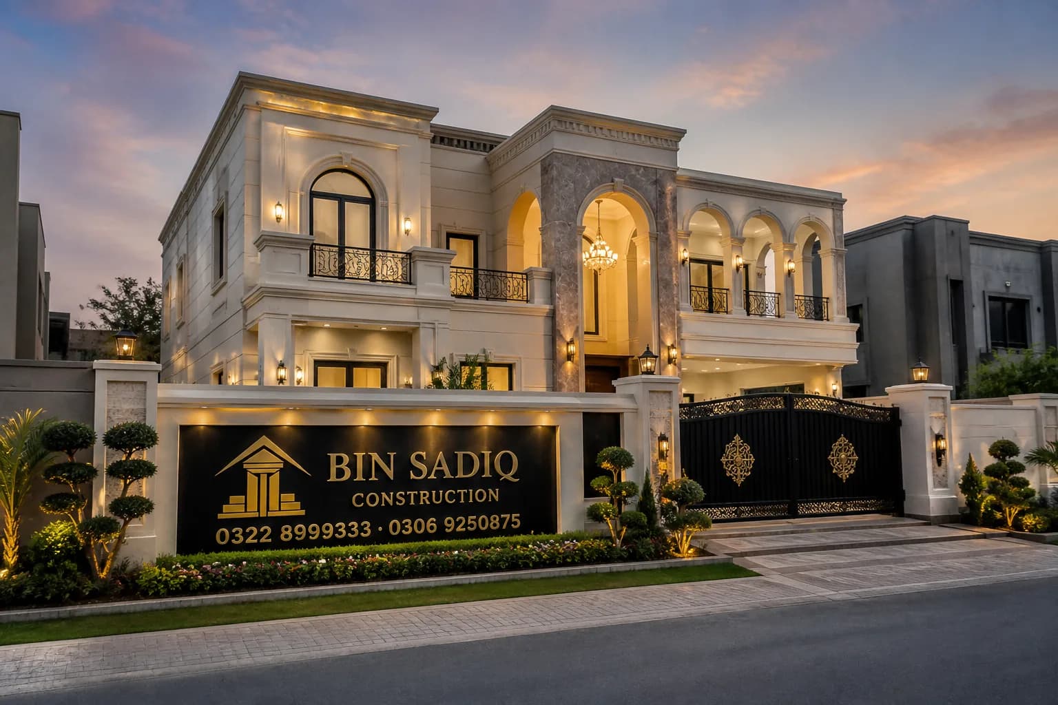 House Construction Cost in Pakistan — 5 Marla, 10 Marla & 1 Kanal — Bin Sadiq Construction Lahore