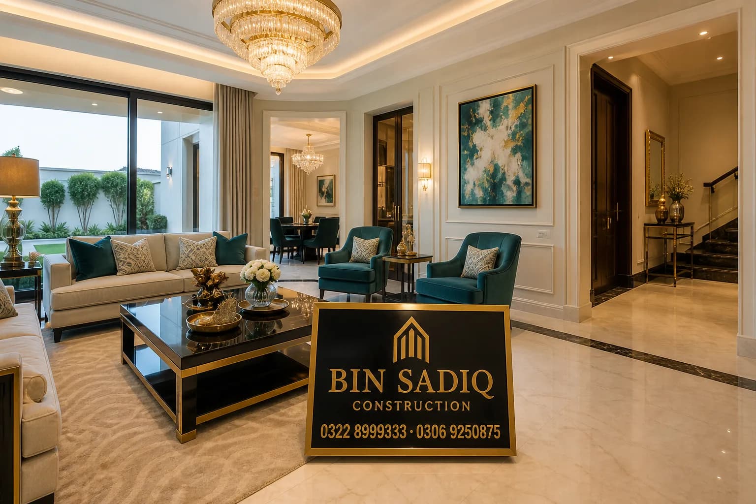 Interior Finishing Contractor in Lahore — Homes, Offices & Luxury Interiors — Bin Sadiq Construction Lahore