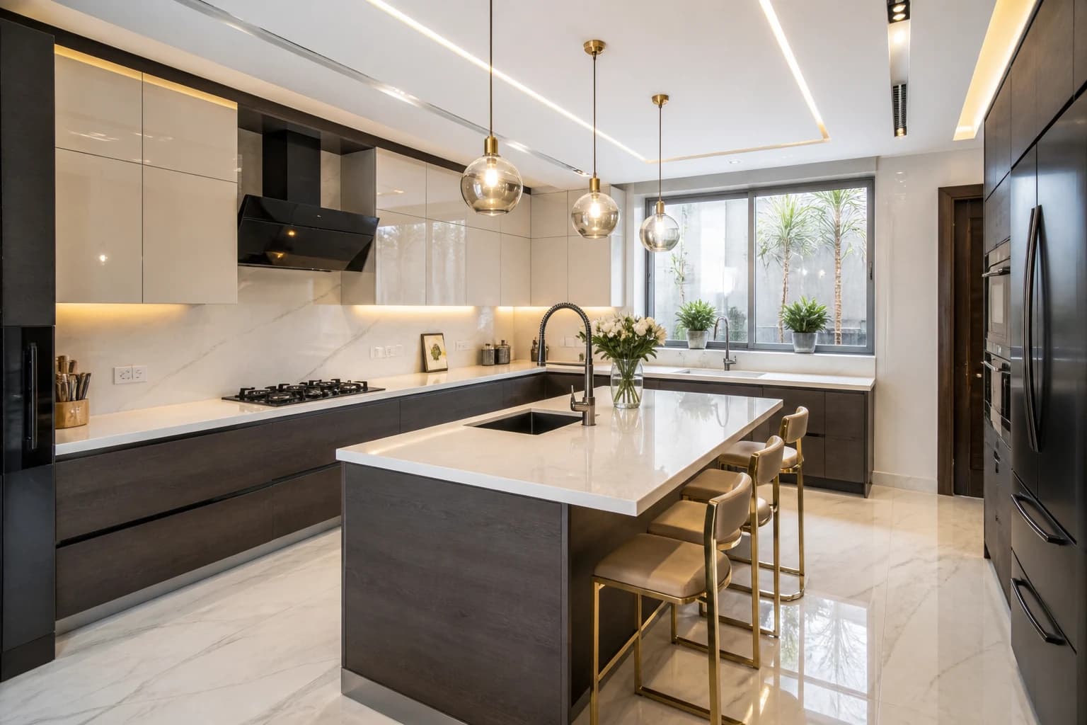 Kitchen cabinets countertop renovation Lahore Bin Sadiq
