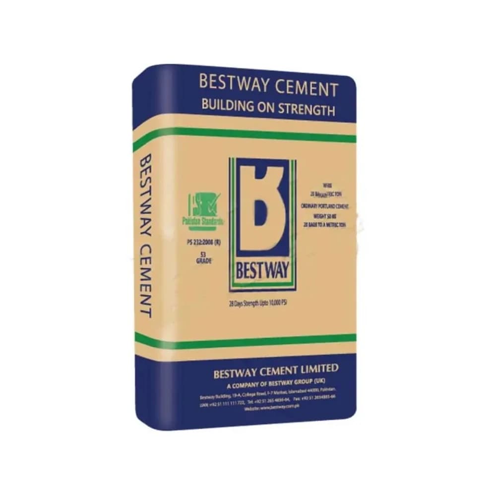 Bestway Cement OPC 53 Grade 50kg real bag photo