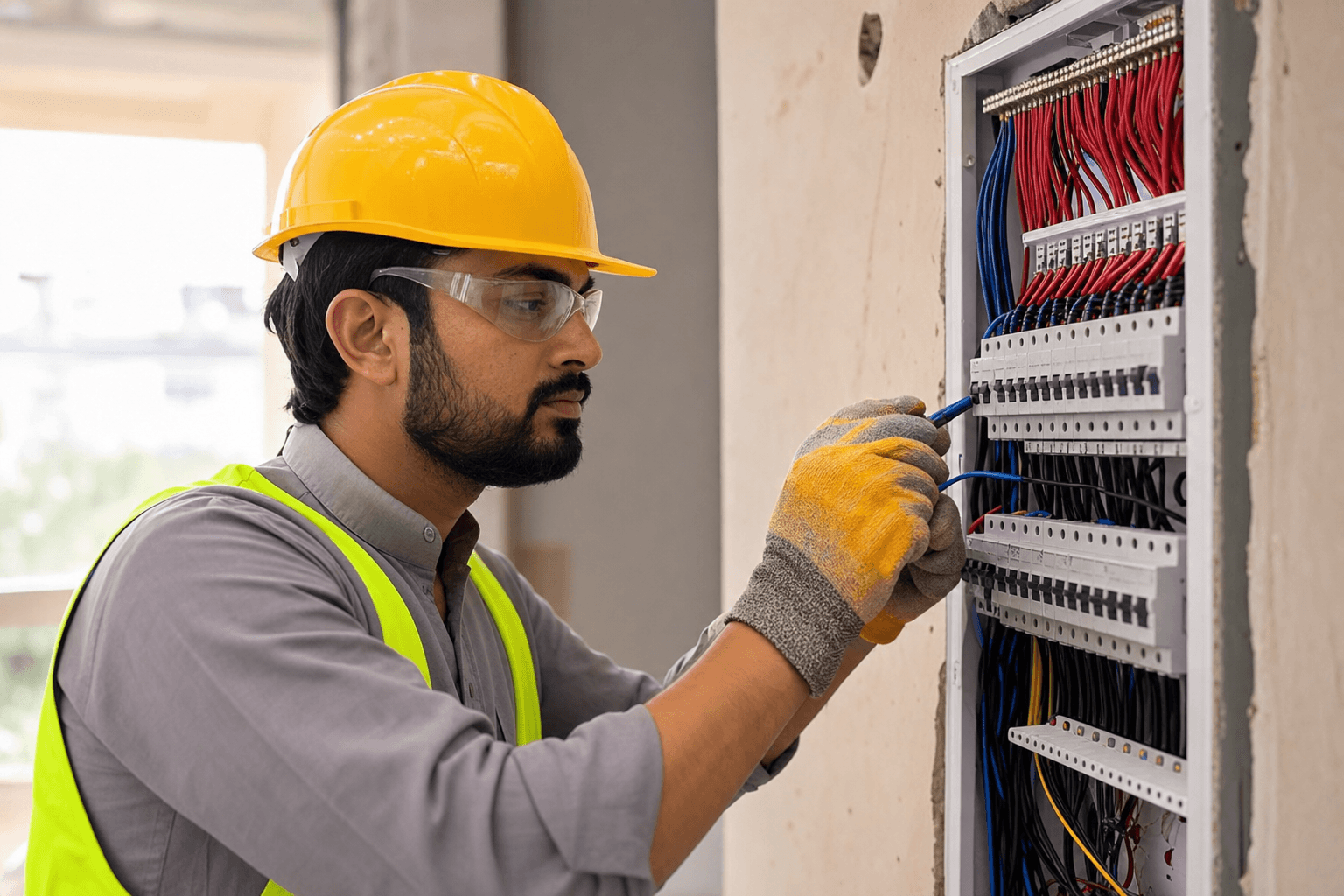 Electrical Works — Bin Sadiq Construction Lahore