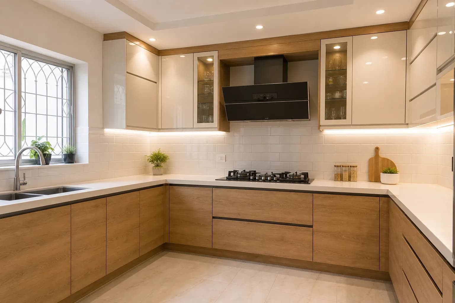 Kitchen ki marammat after — Bin Sadiq Construction