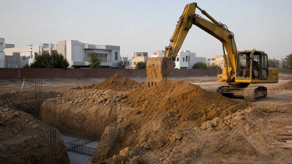 Earthwork & Soil Filling — Bin Sadiq Construction Lahore